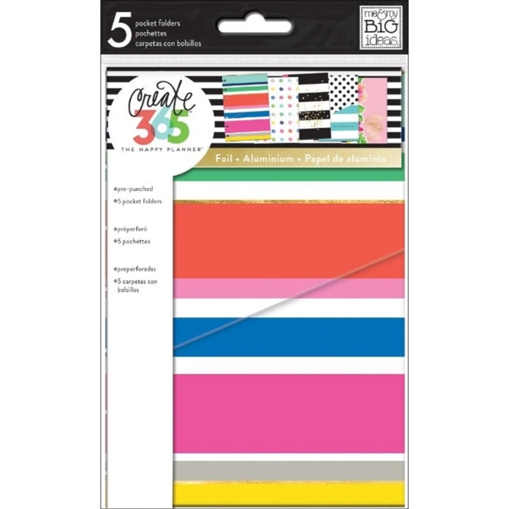 Mini Planner Folders-Multi Dots